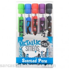 Scentco Metallic Gel Smens 5-Pack of Scented Gel Ink Pens B00NLIN6PO